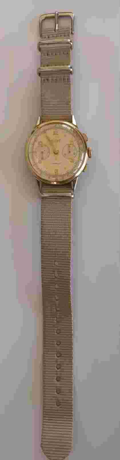 Eloga Chronographe  watch Hand winding vintage RARE