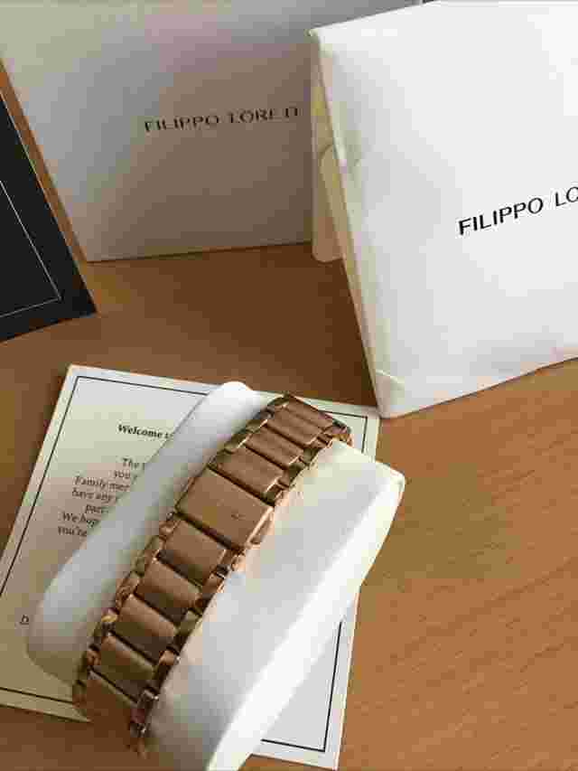 Filippo Loreti ladies watch /Rose gold bracelet/ fab limited edition/ boxed
