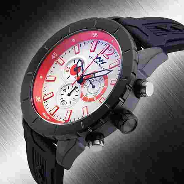 Weil and Harburg Swift  Men's Watch Chronograph Swiss Rhonda 5040 Mvmt.  NIB