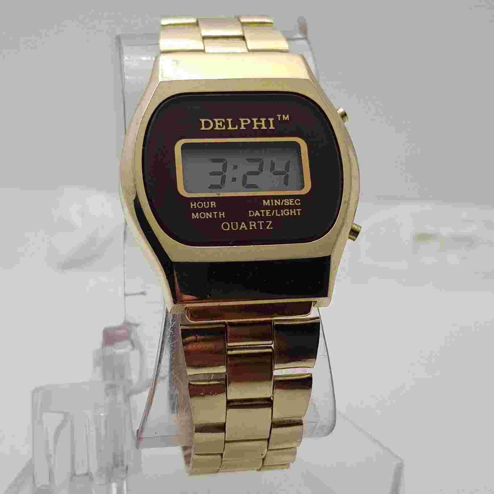 Delphi Quartz Digital Watch Japan Movement Fast Shipping....NEW BATTERY