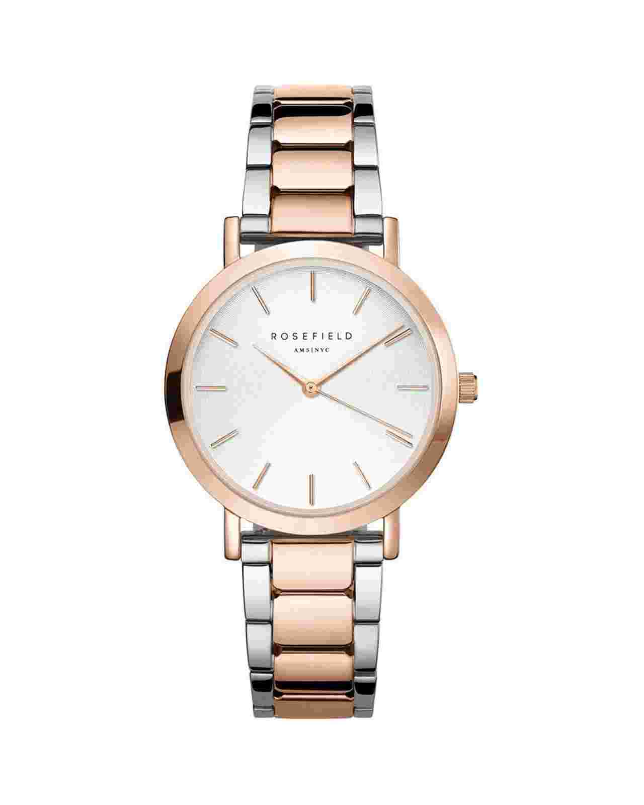 Rosefield West Village watch Rose Gold Silver Women Watches
