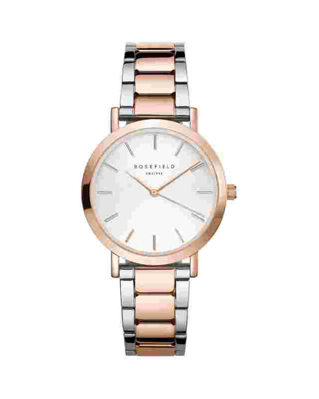 Rosefield West Village watch Rose Gold Silver Women Watches