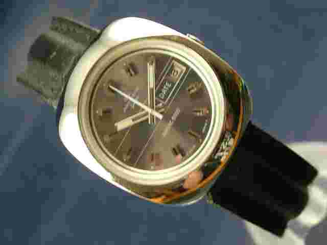 Jaquet Girard Airvac 6000 Automatic Watch 1970s Cal Tissot 784-2, NOS Vintage