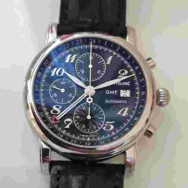 Mont Blanc Meisterstuck GMT Chronograph Men's Watch