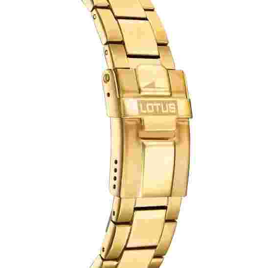 Lotus 189144 Men's Gold Stainless Steel Blue Chrono Dial Rosca Crown Wristwatch