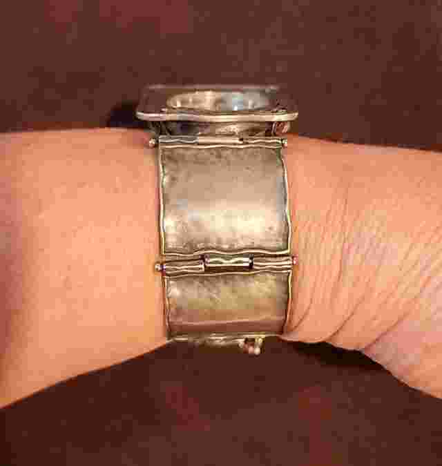 Vintage Silpada Designs Sterling Silver Ladies Watch Bracelet