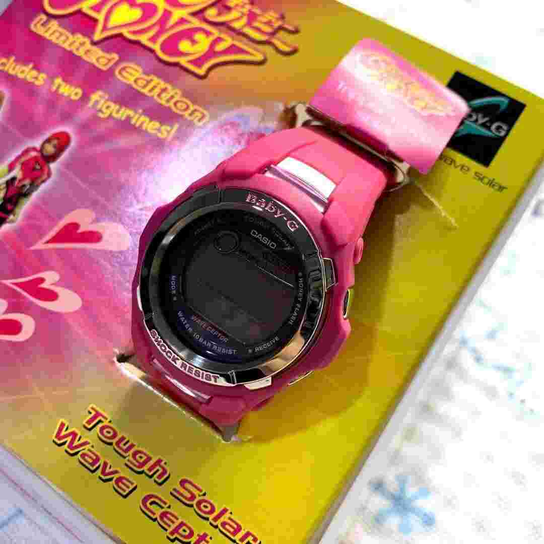 baby-G Cutie Honey Collaboration BG-2500CHF-4JR Watch With box From Japan