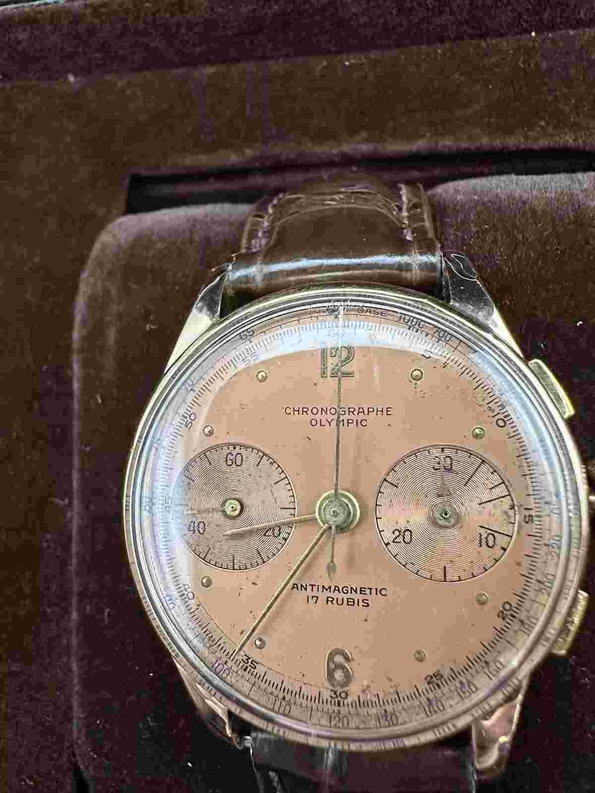 Olympic - Chronograph Suisse - Men 18k Case