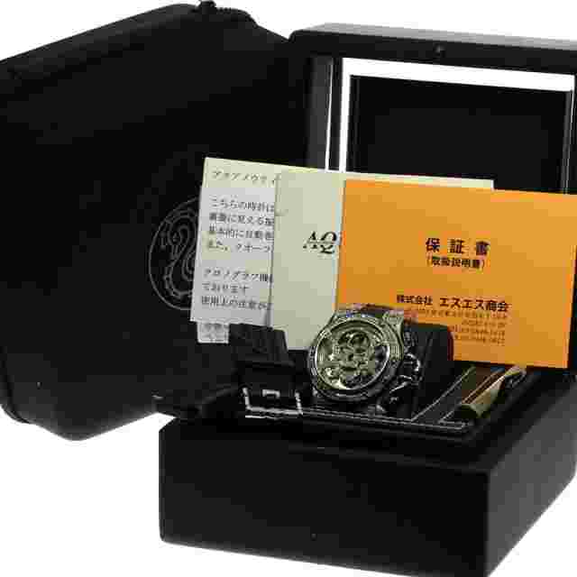 AQUANAUTIC Sub Commander KRP32NGR2RSKLS03SH skull diamond Automatic Men's_713933