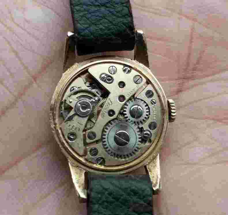 LADIES EXACTUS 17 JEWELS IN STRAP ORIGENAL SWISS mechanical