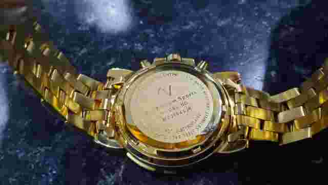 Claude Valentini Millennium Sports  Watch Gold Plated M231044JR New Battery