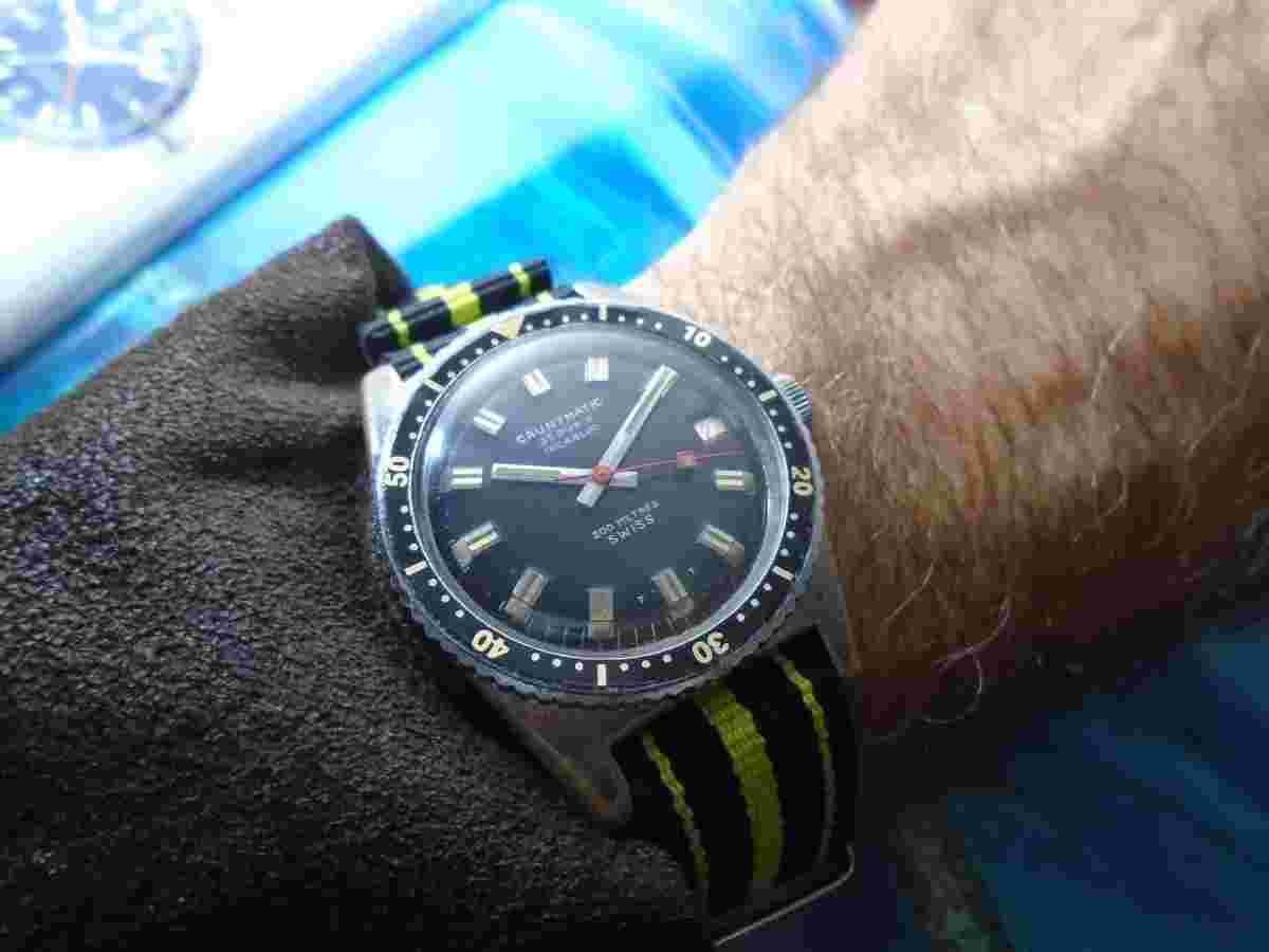 Cauny Diver Automatic 200 M S'70 Felsa 4007