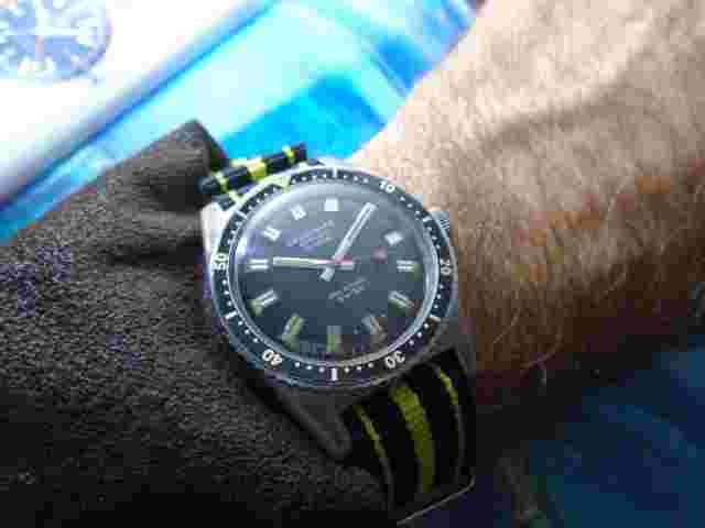 Cauny Diver Automatic 200 M S'70 Felsa 4007