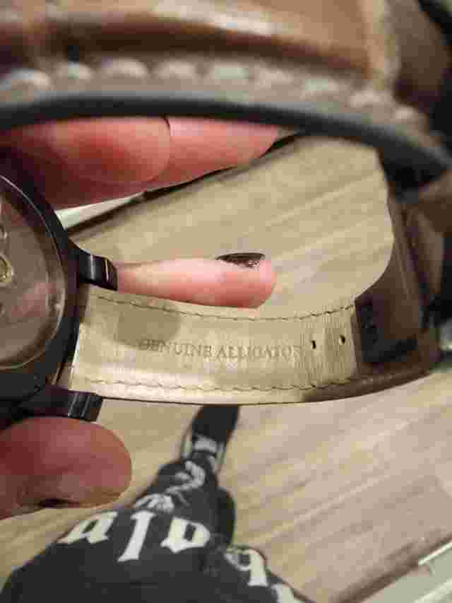 NWT SWISS BURBERRY BRITAIN AUTOMATIC STAINLESS STEEL ALLIGATOR LEATHER WATCH