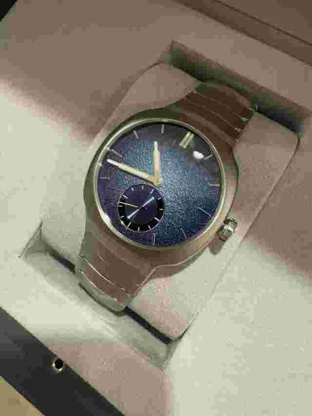 H Moser & Cie. Streamliner Small Seconds Blue Enamel