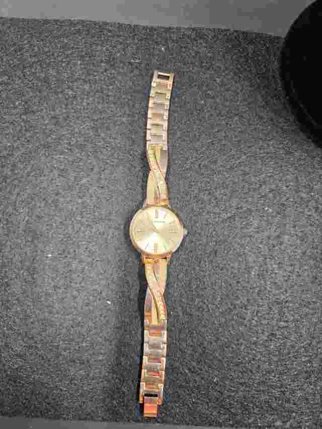 Liz Claiborne LC1219 Rose Gold Tone Analog Women's Watch