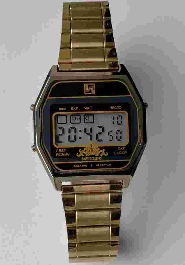 Kamerton Elektronika 52 Melody Alarm Rare Melodies Vintage Original Watch 1990s