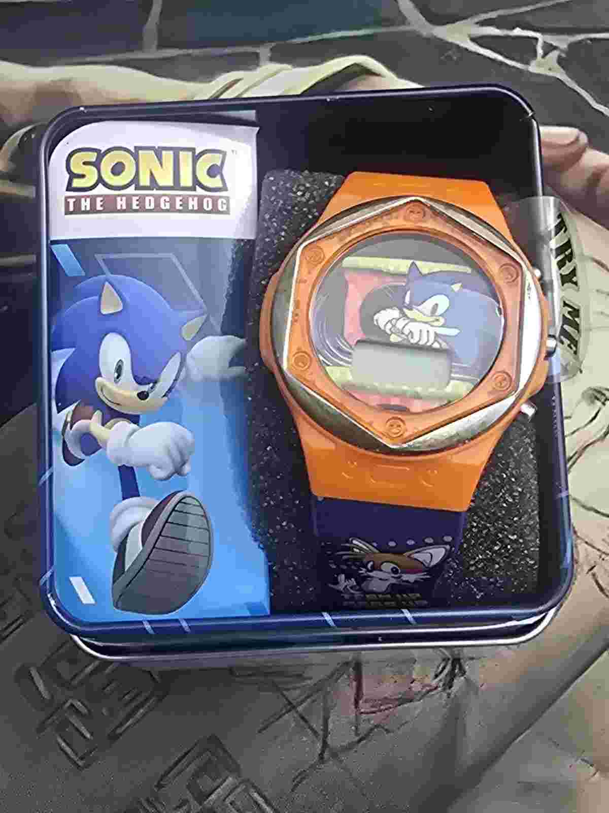 Sonic The Hedgehog Digital Watch New In Box!!