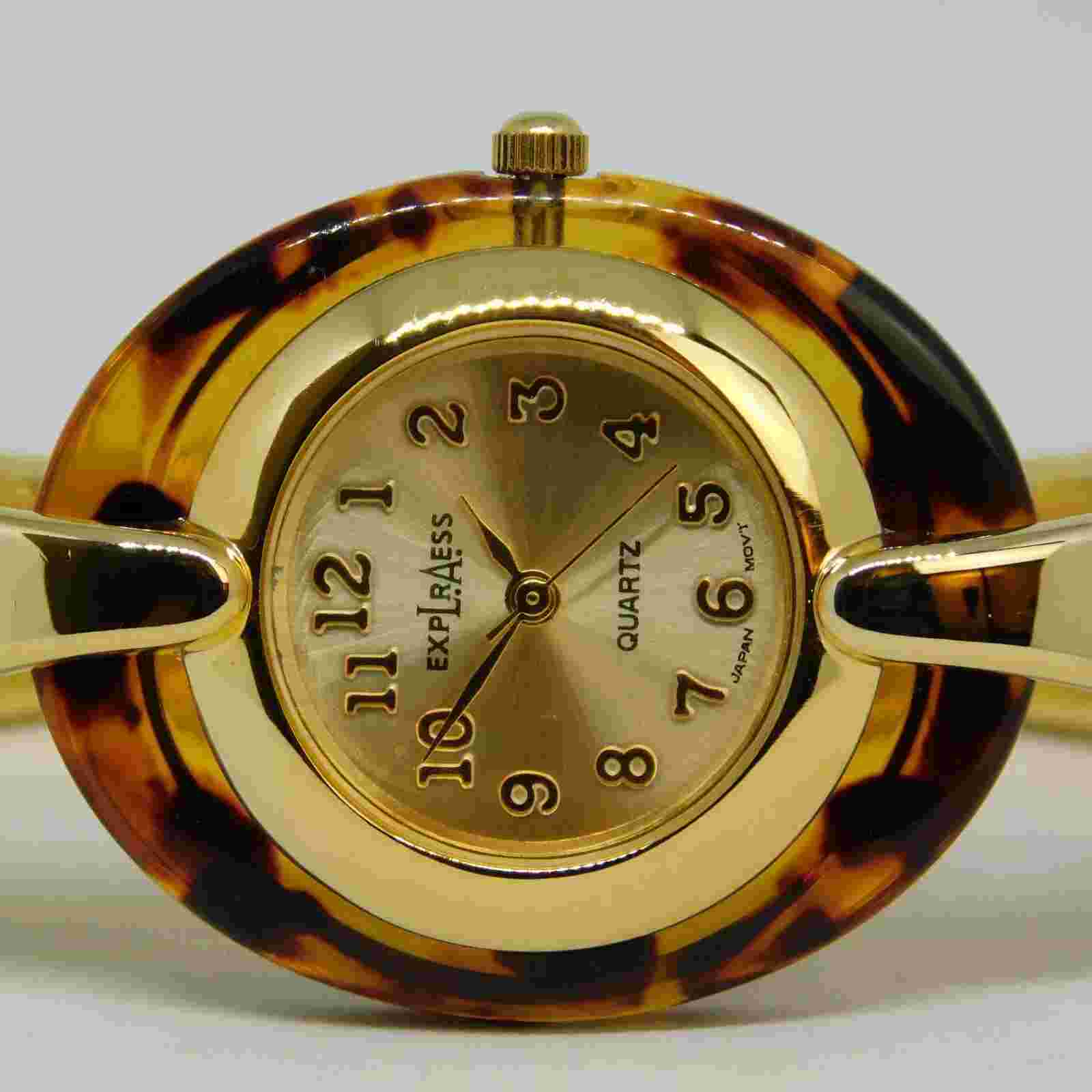 L.A.EXPRESS LAX5119 Quartz Analog Women's Watch Sz. 5 3/4" New Battery