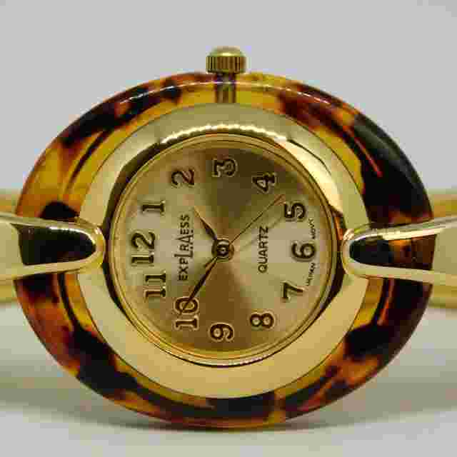 L.A.EXPRESS LAX5119 Quartz Analog Women's Watch Sz. 5 3/4" New Battery