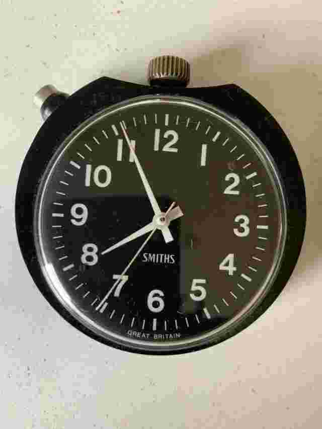 Smiths Stop Watch and Smiths Rally Timer Set complete with Original Clips.