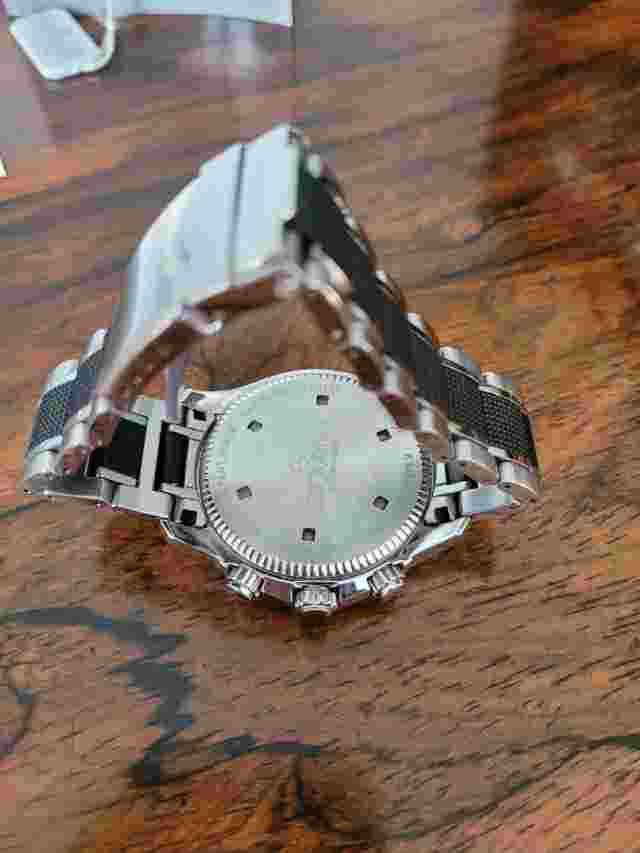 Grovana Men's Quartz Swiss Watch with Yellow Dial. Excellent condition.