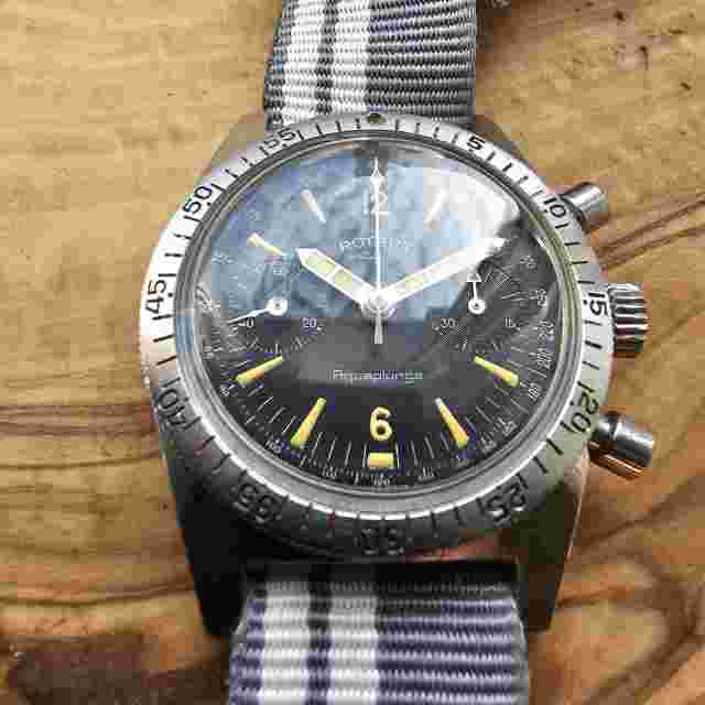 Vintage Rotary Aquaplunge Chronograph Men's Watch