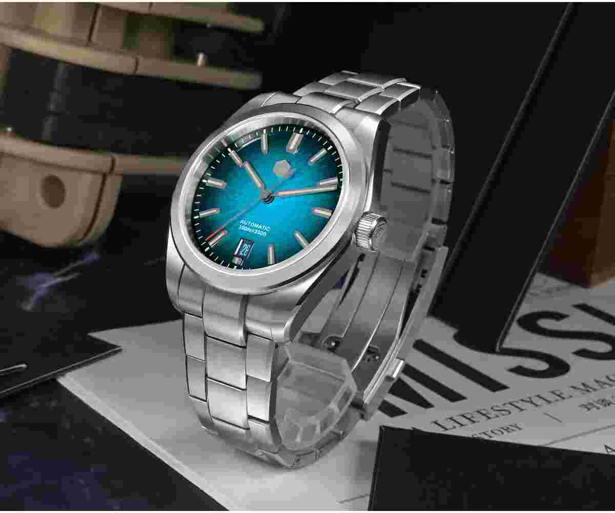 San Martin 39mm  SN0144 Fashion Retro Mens Watches Miyota 9015 Automatic Watch