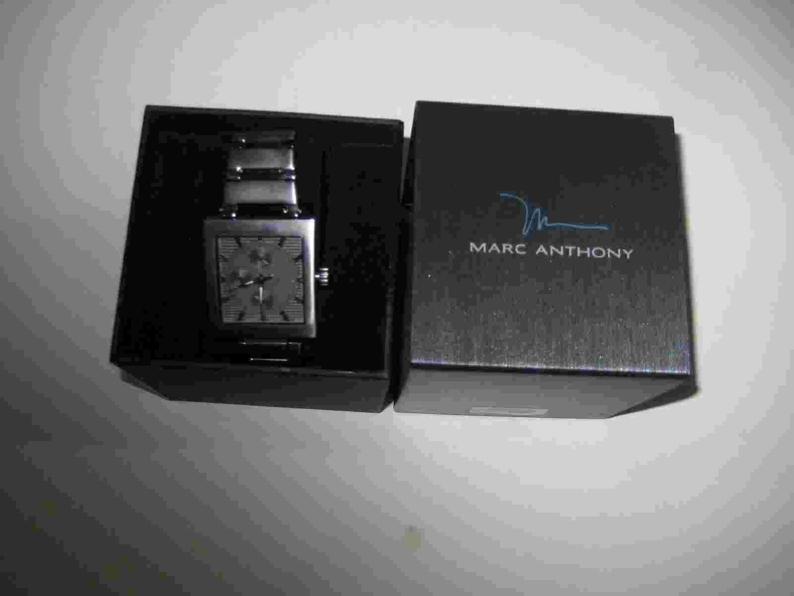 Marc Anthony FMDMA513 Gunmetal Stainless Steel Watch - Men Retail $175
