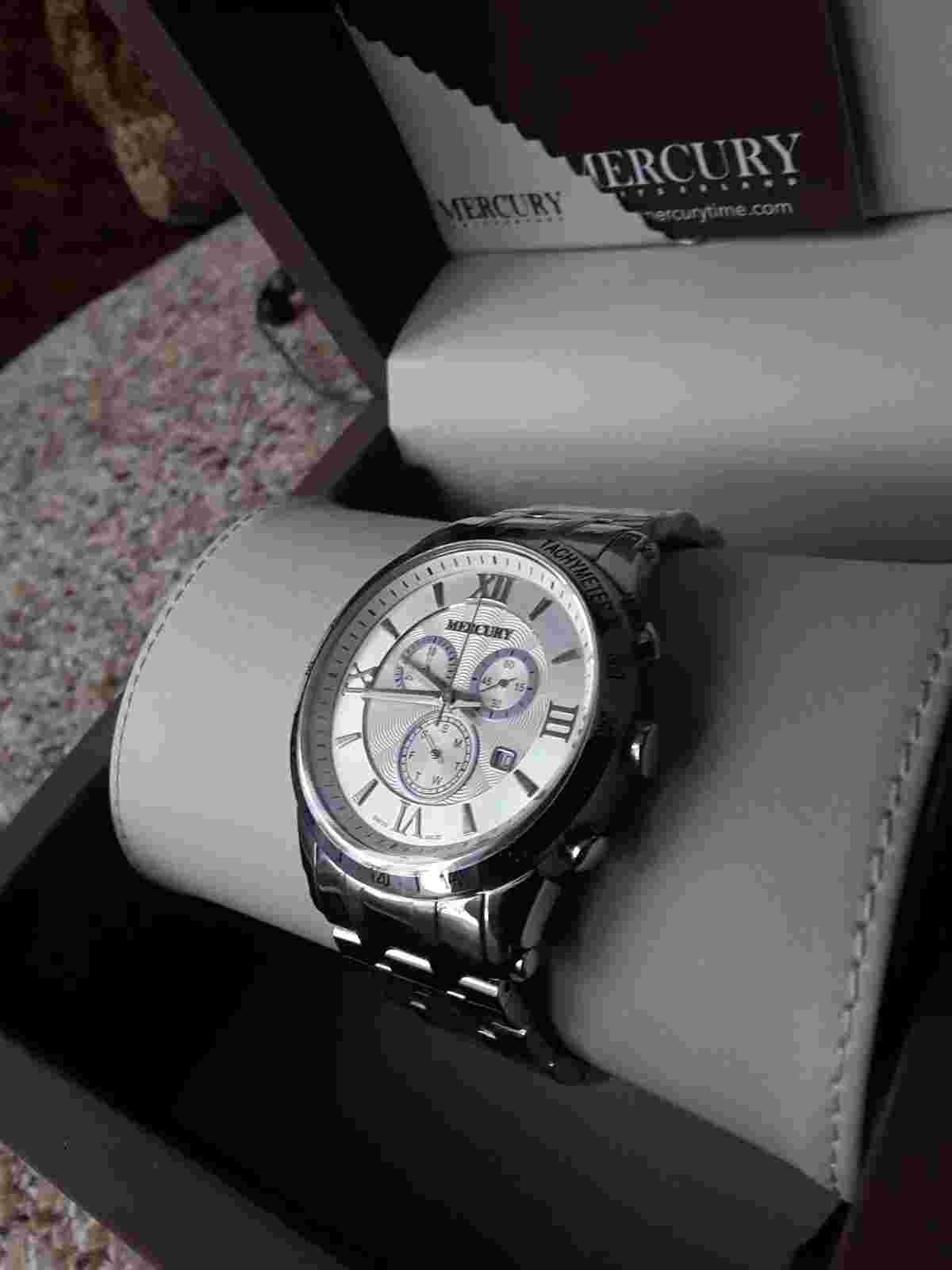 Mercury Swiss Made Chronograph Watch for Men
