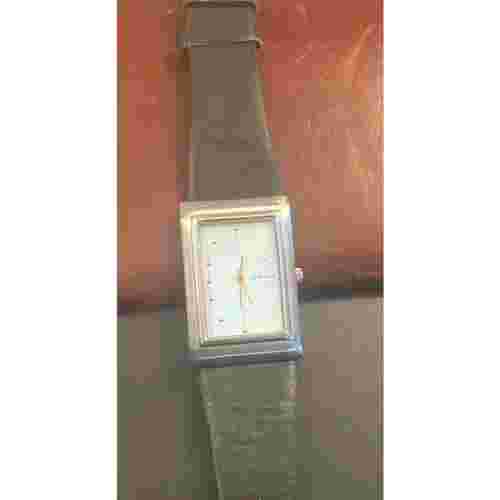 Men's 28mm Brushed Metal Code Watch CD1024 WR 50M All Stainless