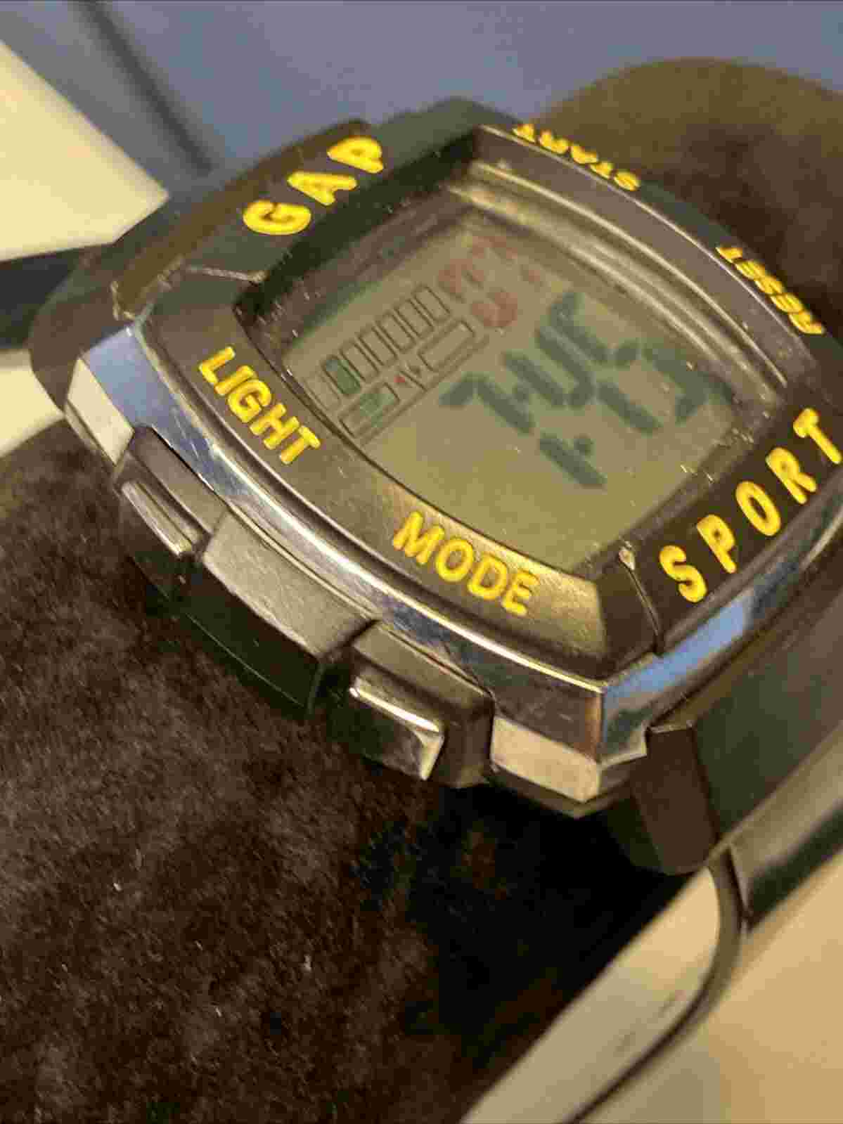 Vintage GAP Sport Watch New Battery