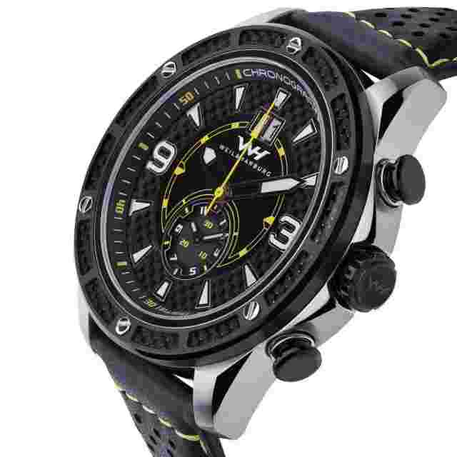 Weil And Harburg Murdoch Swiss Men's Chronograph Watch. lot 167 comes with a one