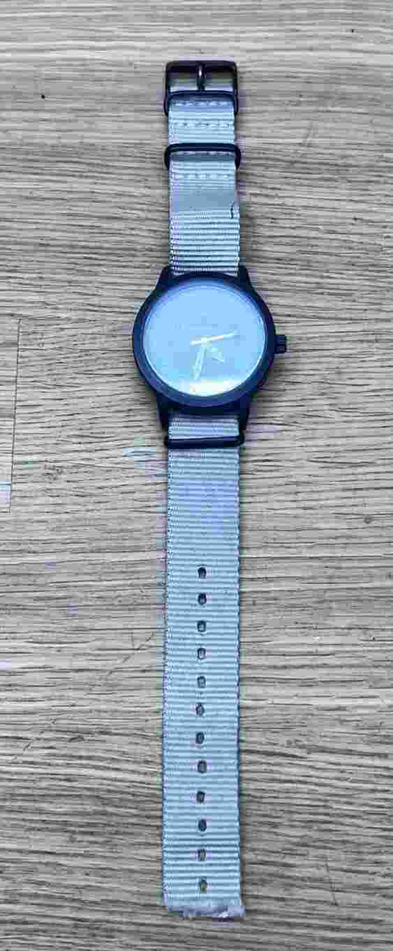 Smith & Wesson Watch Men MX31 Black Brown 30M Tan Band 38mm Tested Working