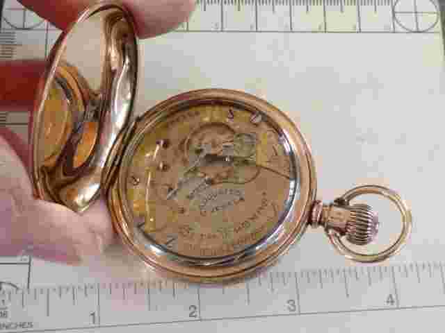 American Seth Thomas 2-Tone Running Antique Pocket Watch Grade 182 Special -1904