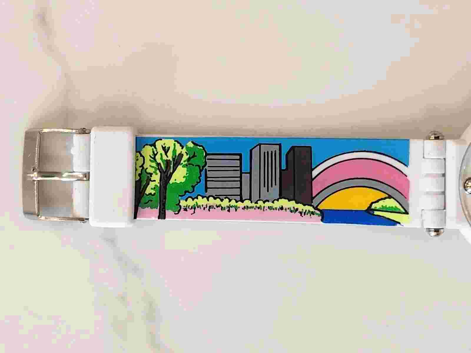 Jordache Digital Watch Multicolor Colorful Untested Never Worn