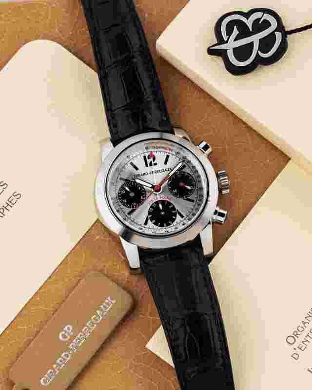 Girard Perregaux Ferrari 275 Le Mans Limited Edition Box & Papers Chrono 8090