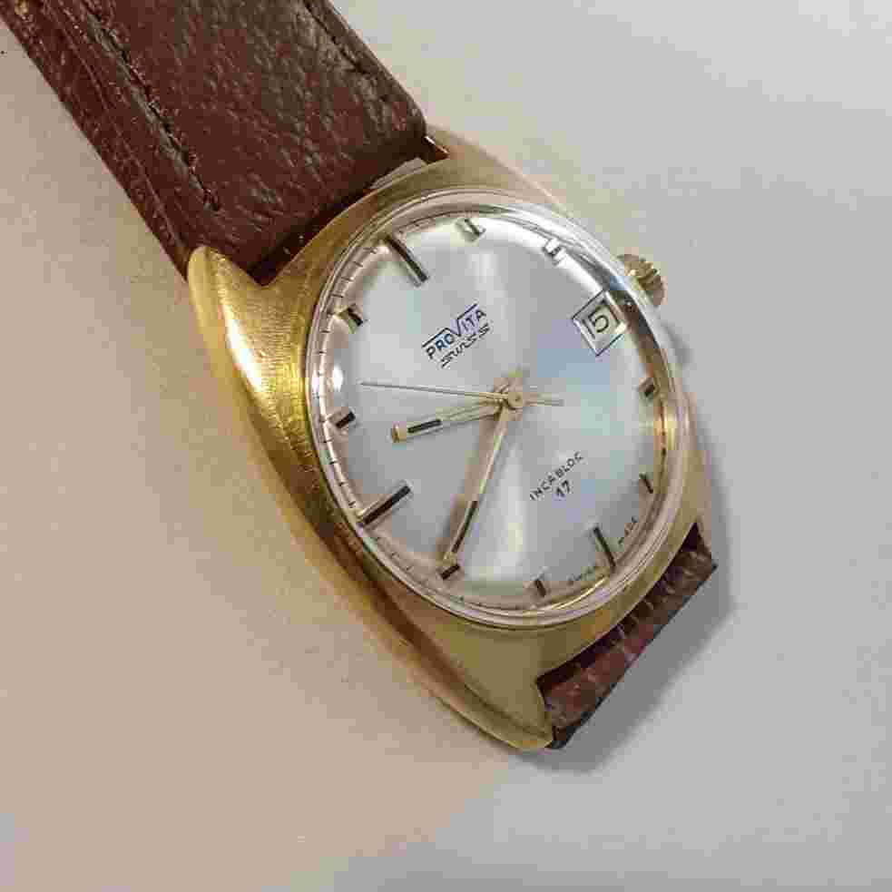 Vintage Watch Man Woman 'Provita' Swiss Made Cal. Asst 17J 'Mint' Men's Watch