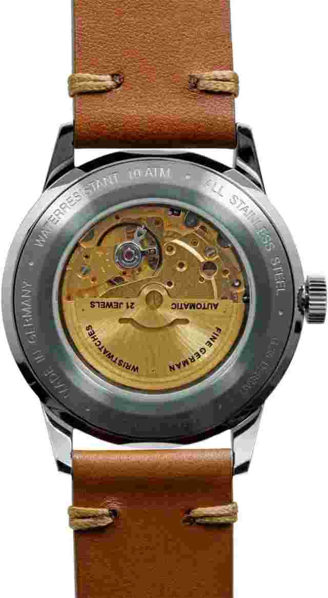[Iron Annie] Aviator Watch G38 Dessau 5366-3AT Men's Brown Belt