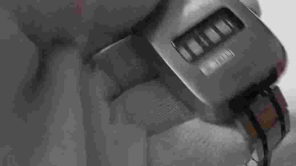 RARE & COLLECTIBLE 1970'S " TELL " DSM LCD SOLID-STATE WATCH BY SGT - WORKING