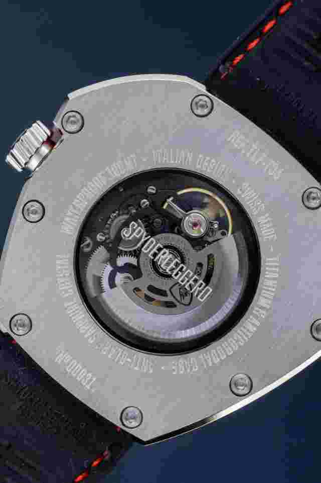 Tonino Lamborghini Spyderleggero Skeleton Watch Red TLF-T06-2