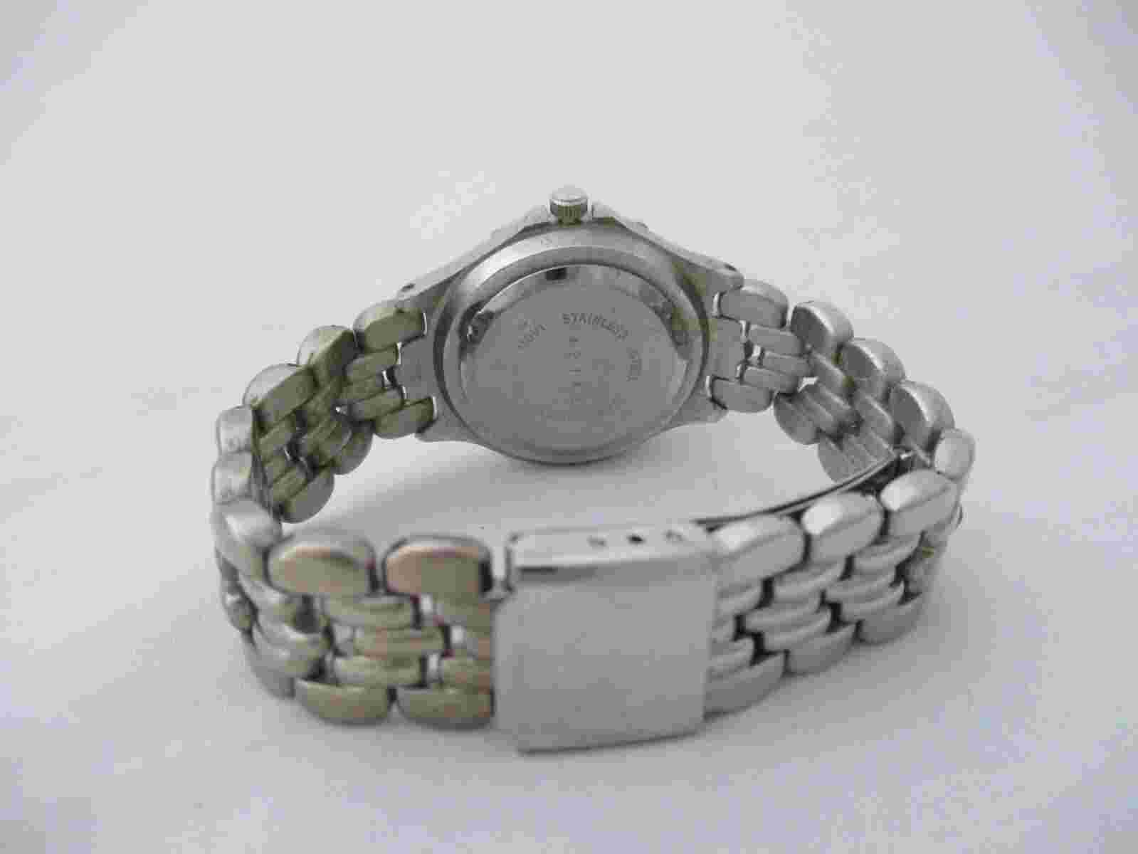 Maurices Women's Silver Toned Analog Watch Link Band