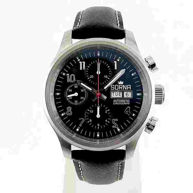 Sorna - 7750 Automatic Chronograph Clone - Sapphire - Day Date - Wrist Watch
