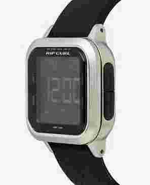 Rip Curl NEXT DIGITAL SILICONE WATCH New - A3324 Silver