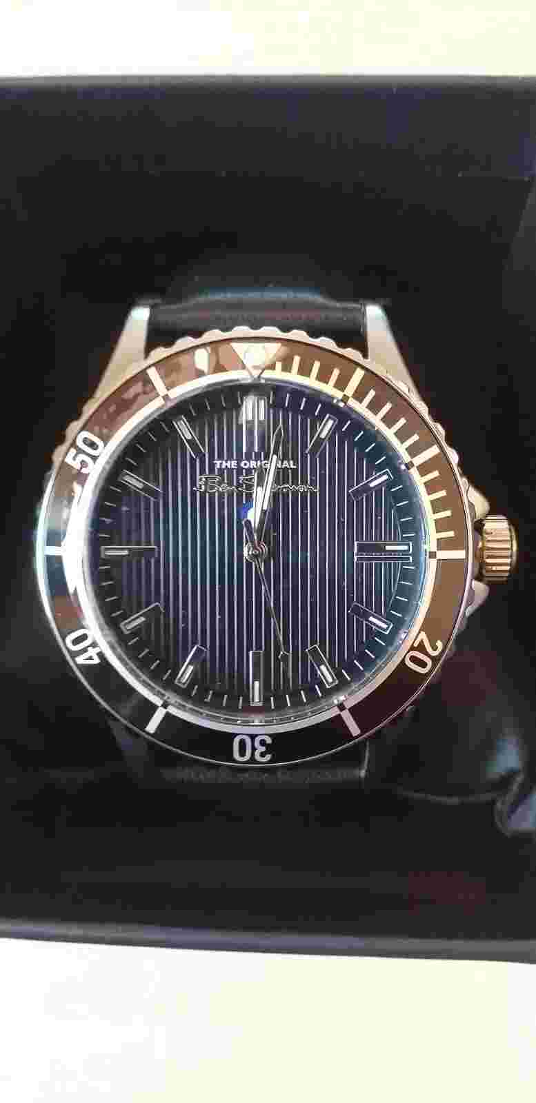 Ben Sherman Gents Watch With PU Strap - Black Face - £49.95