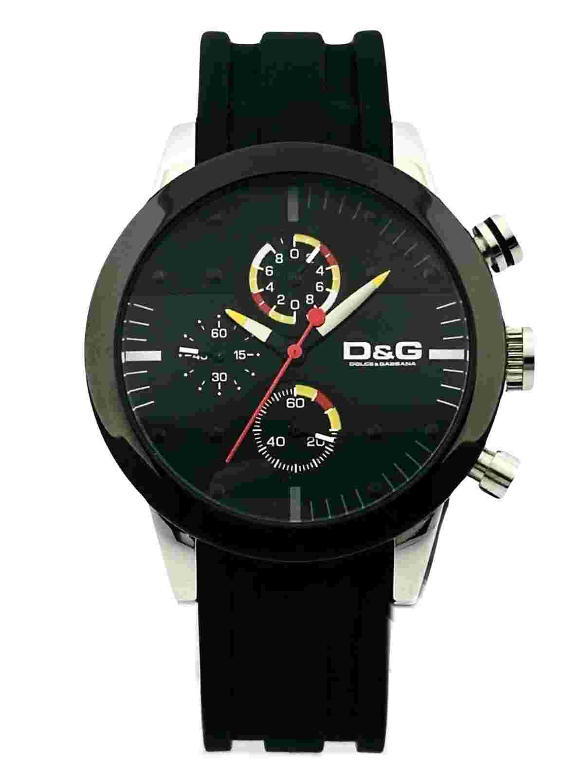 D&G Dolce and Gabbana DW0373 MEN'S D&G RUGBY CHRONOGRAPH WATCH