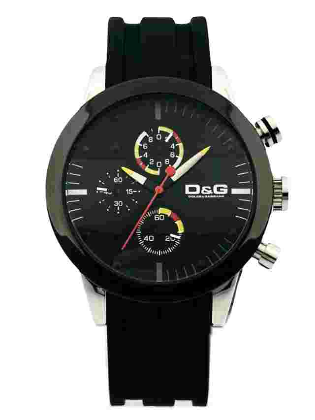D&G Dolce and Gabbana DW0373 MEN'S D&G RUGBY CHRONOGRAPH WATCH