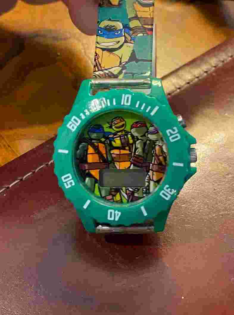 Unisex Childs Nickelodeon Mutant Ninja Turtles Digital LCD Watch