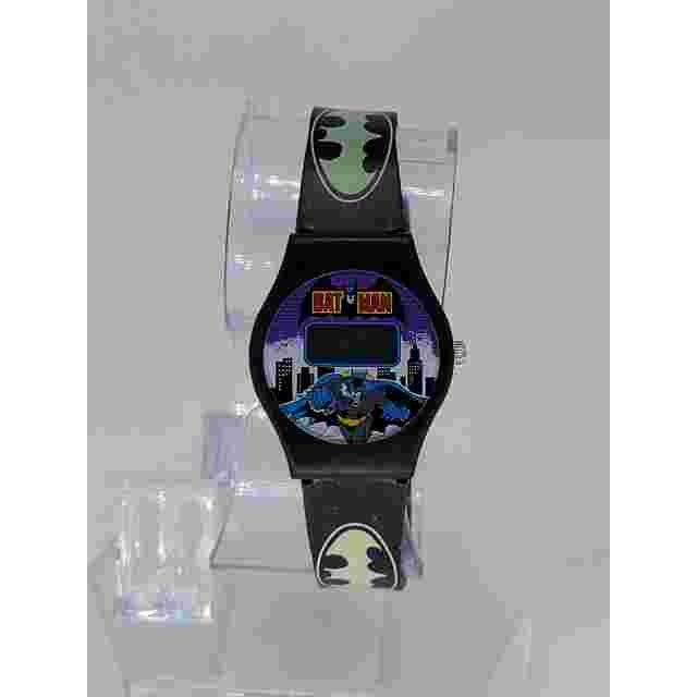 New Vintage Batman LCD Digital Watch Quintel 1989 DC Comics