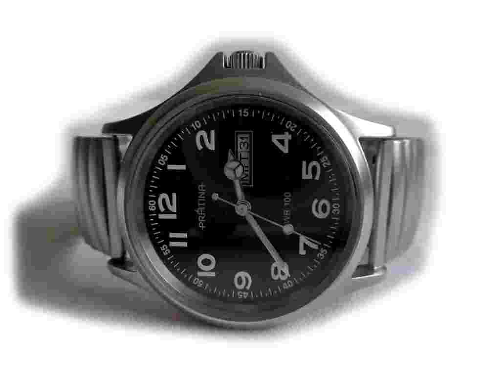 Large Wristwatch by Prätina